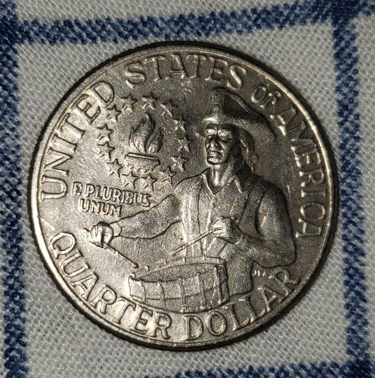 Rare Old Coin $0.25 Washington US Quarter Dollar AU Collectors Collection Coin