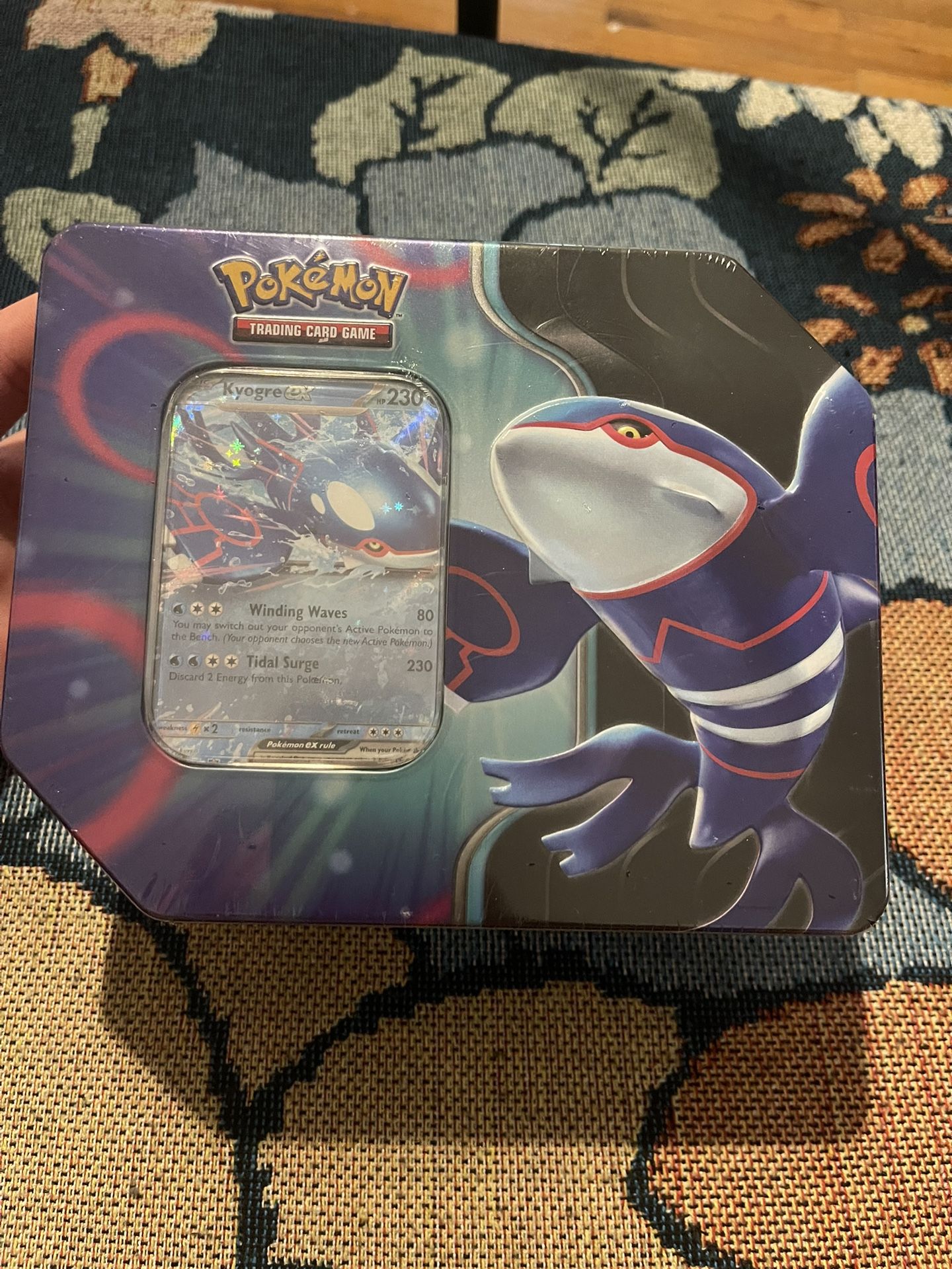 Pokemon Kyorge Ex Tin 
