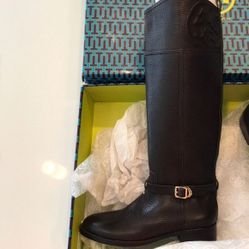 Tory Burch Murlane Riding Boots Size 5 1/2