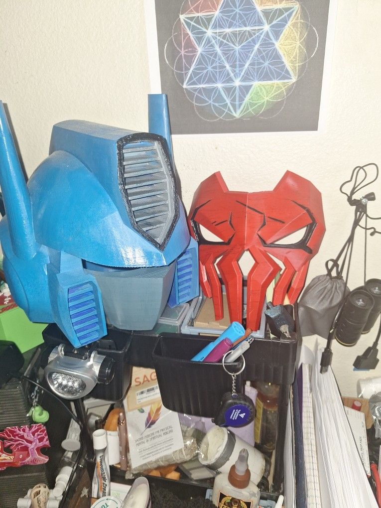 Prop Mask And Helms