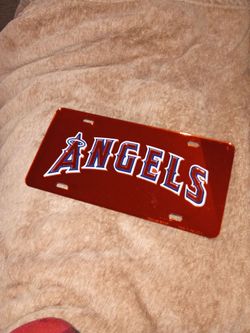 ANAHEIM ANGELS LICENSE PLATE