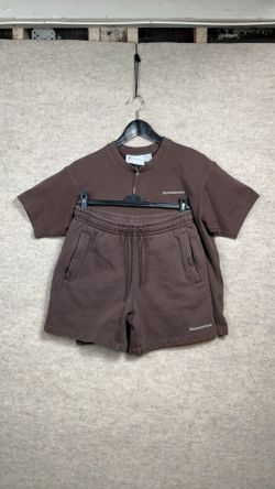 Adidas Shorts & Shirt Set Adult Small S Black Human Race Pharrell Williams