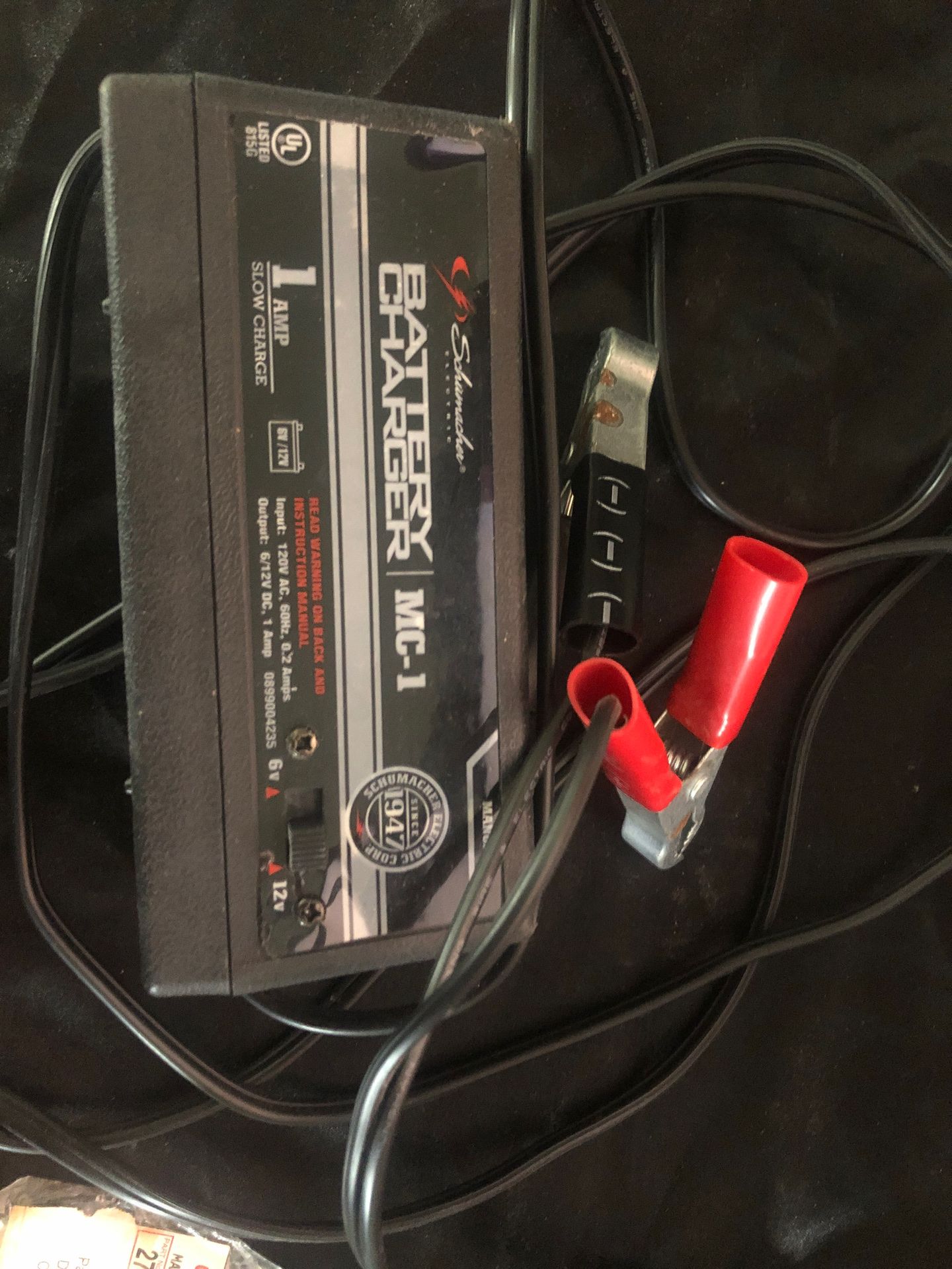 Motorcycle battery charger and uncut Kawasaki key