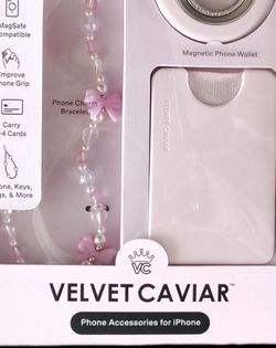 PINK IPhone Accessories SET- For ANY SIZE IPhone