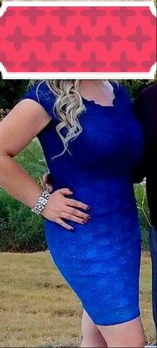 Blue dress make me an offer