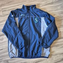 Vintage Majestic Mariners XL jacket