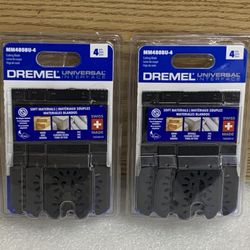 Lot Of 2 DREMEL MM480BU-4 Universal Inyerface 4pack Cutting Blades