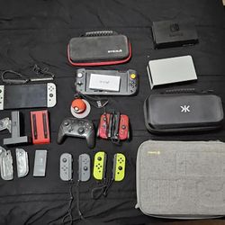 Nintendo Switch OLED and Lots Of Accessories 