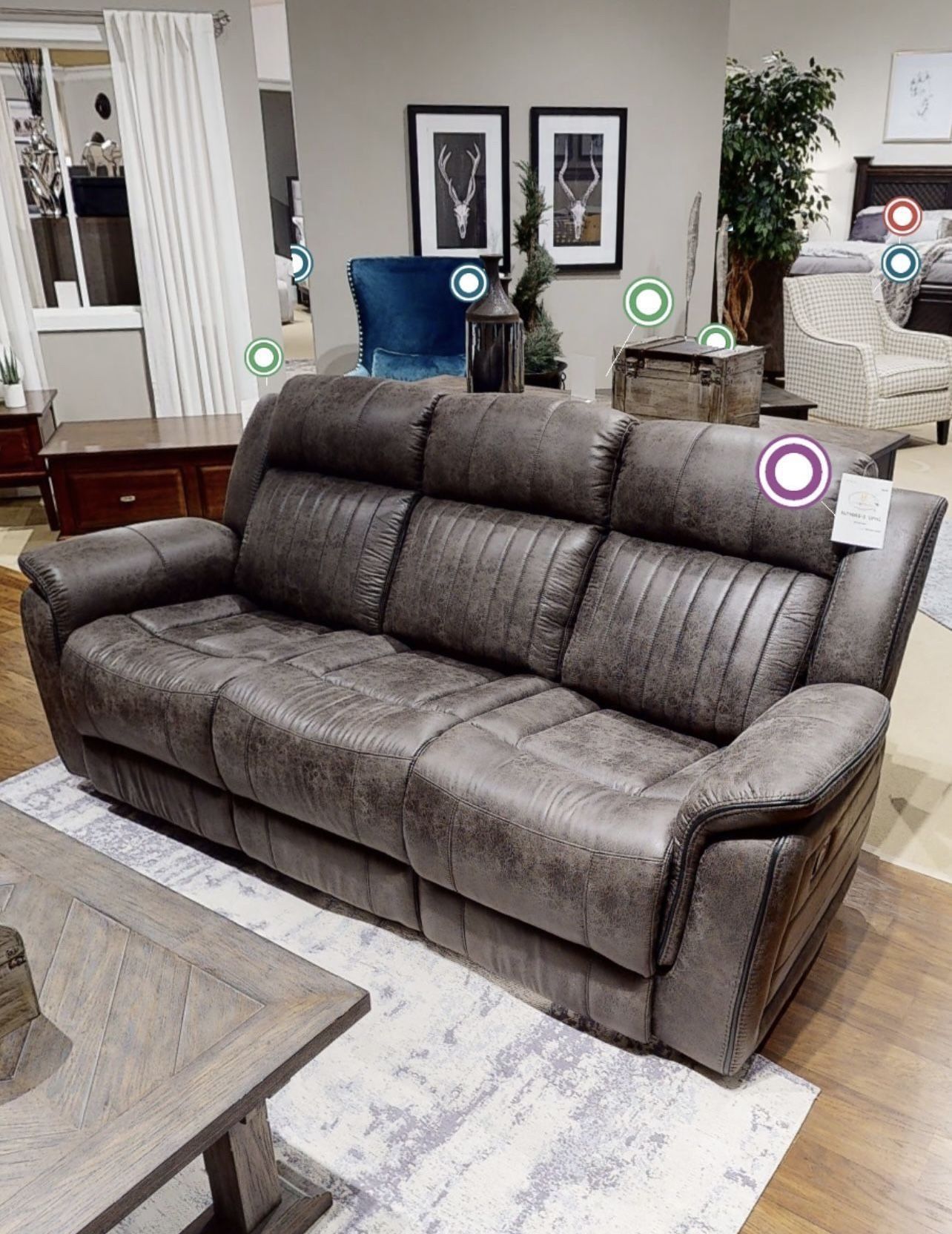 Double Reclining Sofa