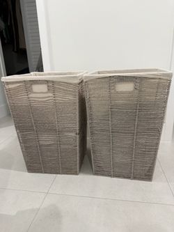 Two Laundry Hampers
