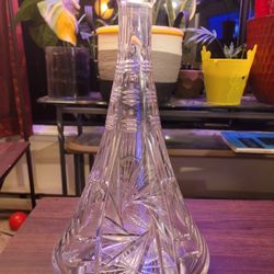 Vintage Crystal Decanyer No.lid