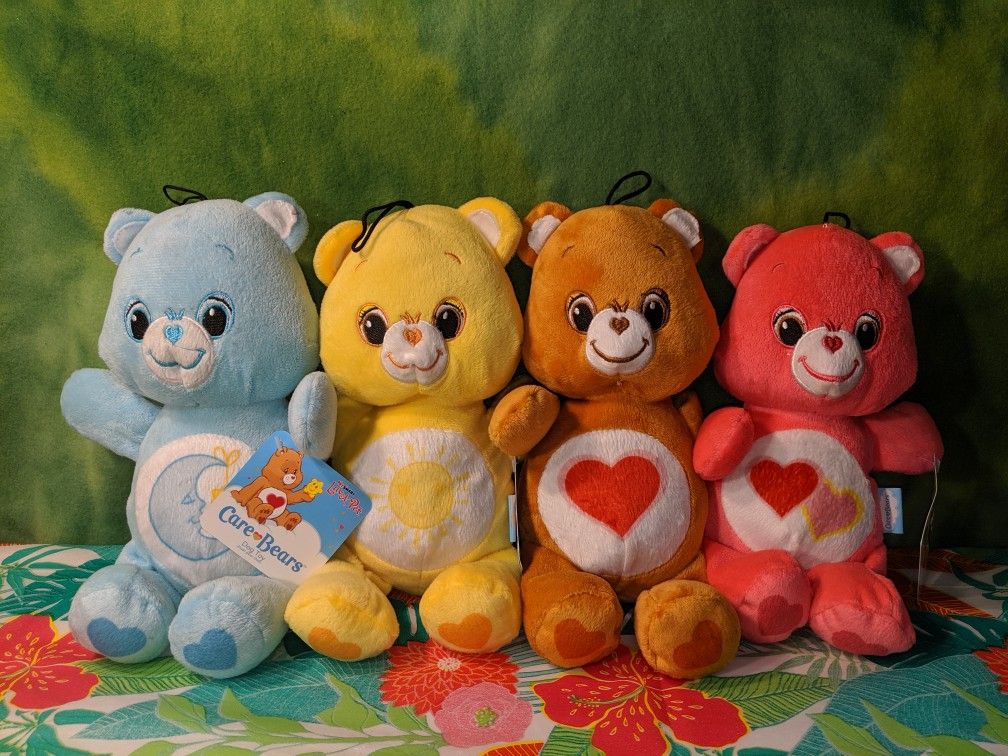 Care bear squeaky dog toys