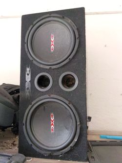 Dual Subwoofer Speaker Box
