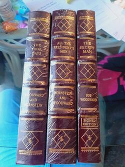 Woodward & Bernstein Easton Press 3-Book Set