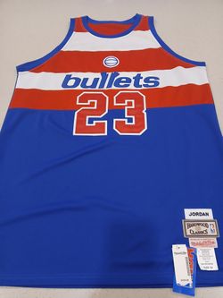 Michael Jordan Washington Bullets Jersey New Sz. 52 And 54