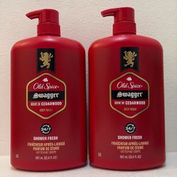 Old Spice Swagger Body Wash (Shower Fresh Scent)- 33.4 Fl Oz