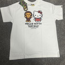 Bape X Hello Kitty Tee