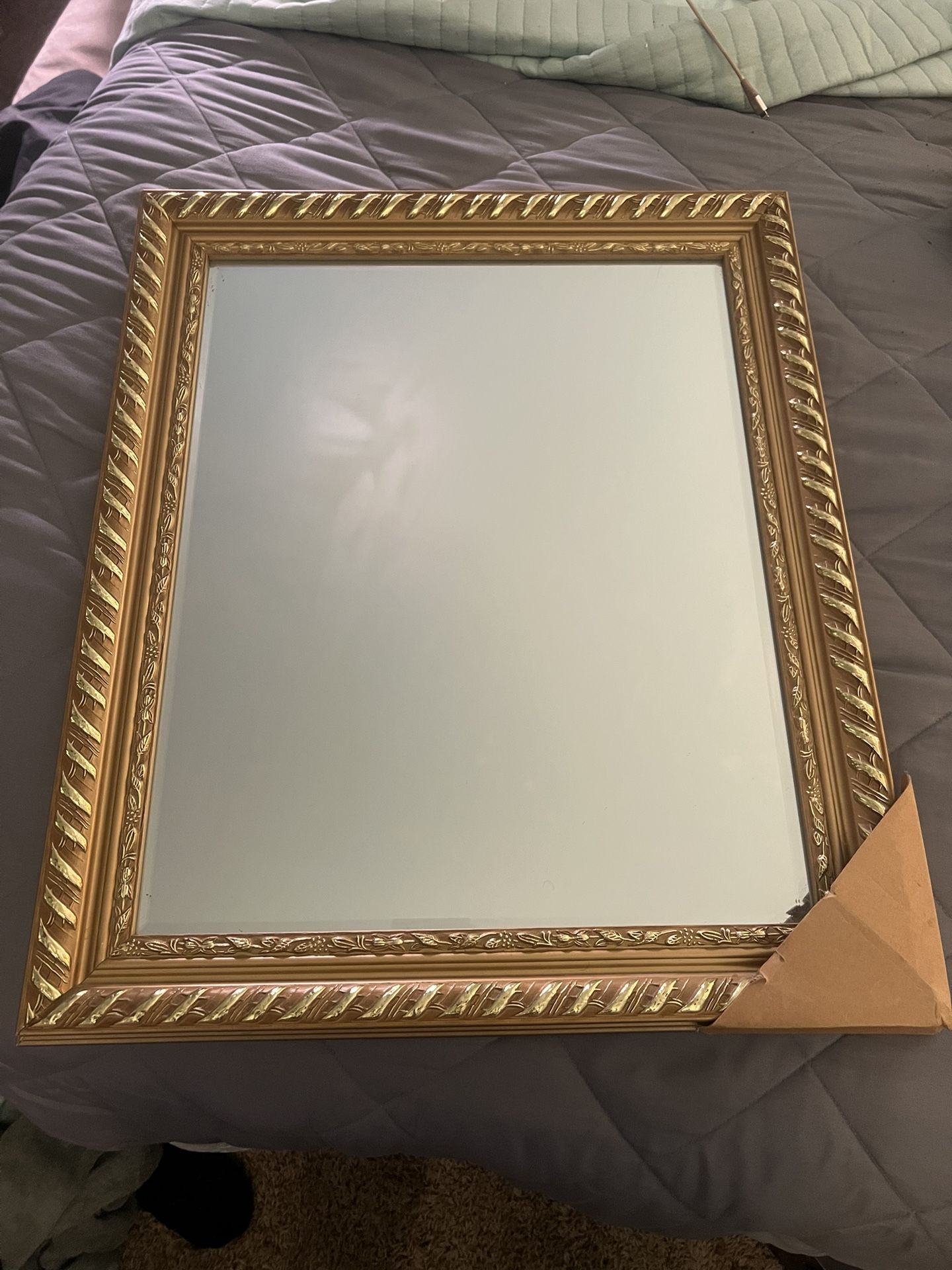 Gold Leaf Mirror 24x20