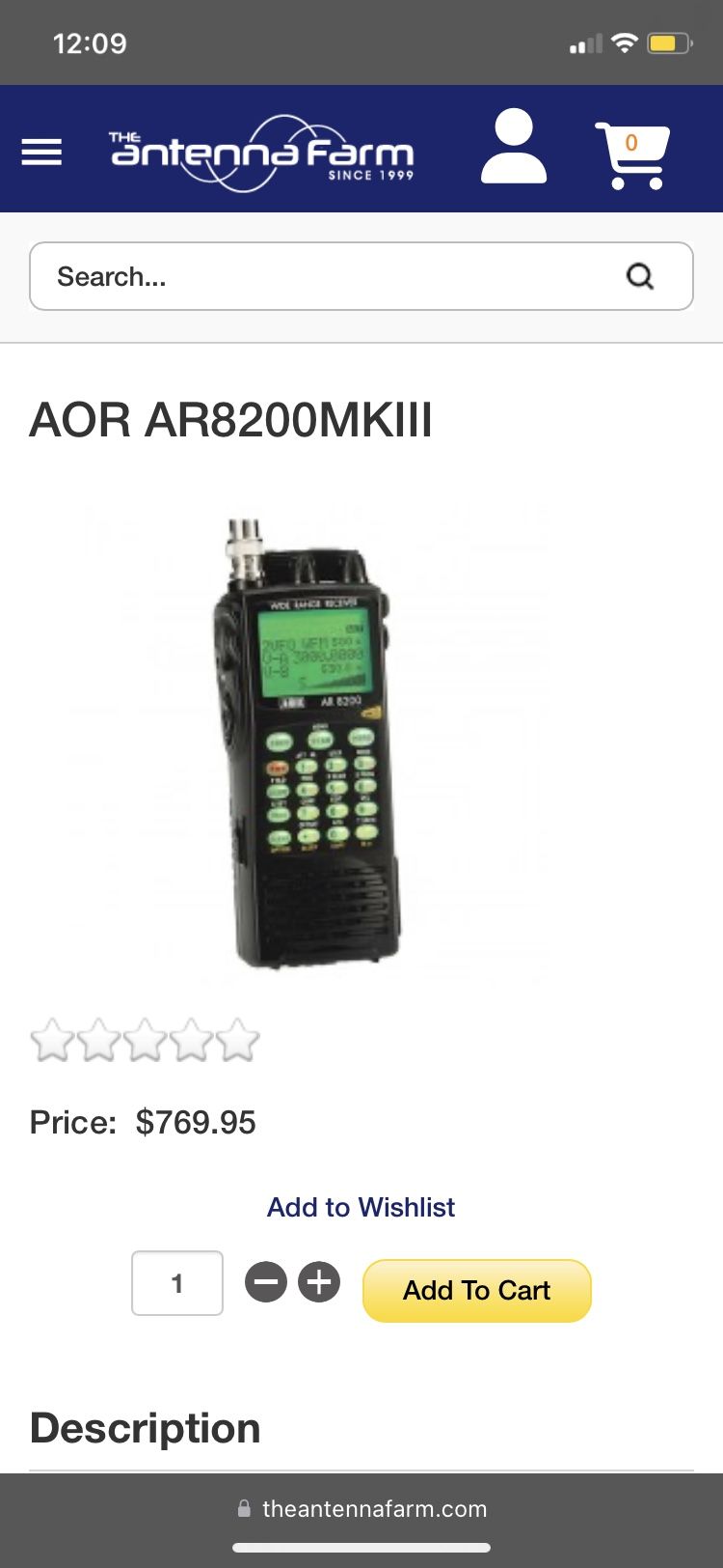 AOR AR 8200 MK3 for Sale in Las Vegas, NV - OfferUp