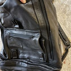 Leather Backpack