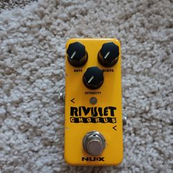 Rivulet Chorus Guitar Pedal
