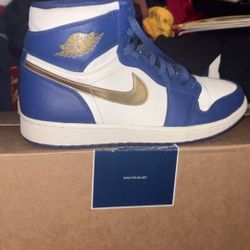 Jordan 1 Gold Metals 