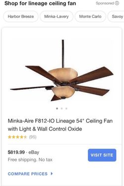 minkaAire Lineage Ceiling Fan