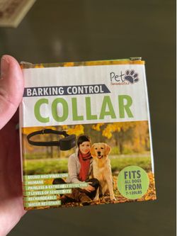 State of art bark collar new