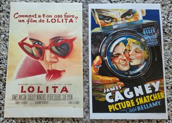 Vintage movie posters - Lolita and Picture Snatcher