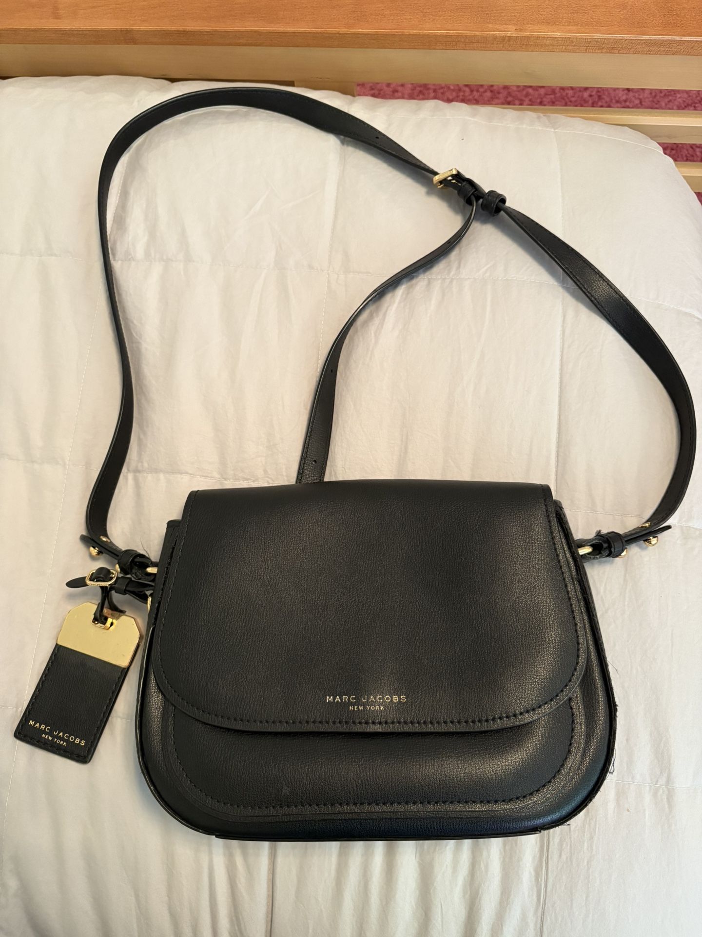 Marc Jacobs Saddle Rider Bag - Black