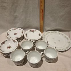 " Johann Haviland" Fine China*Moss Rose* Traditions-Bavaria+1 Dinner Plate- *Forever Spring*