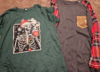 Womans Christmas tees