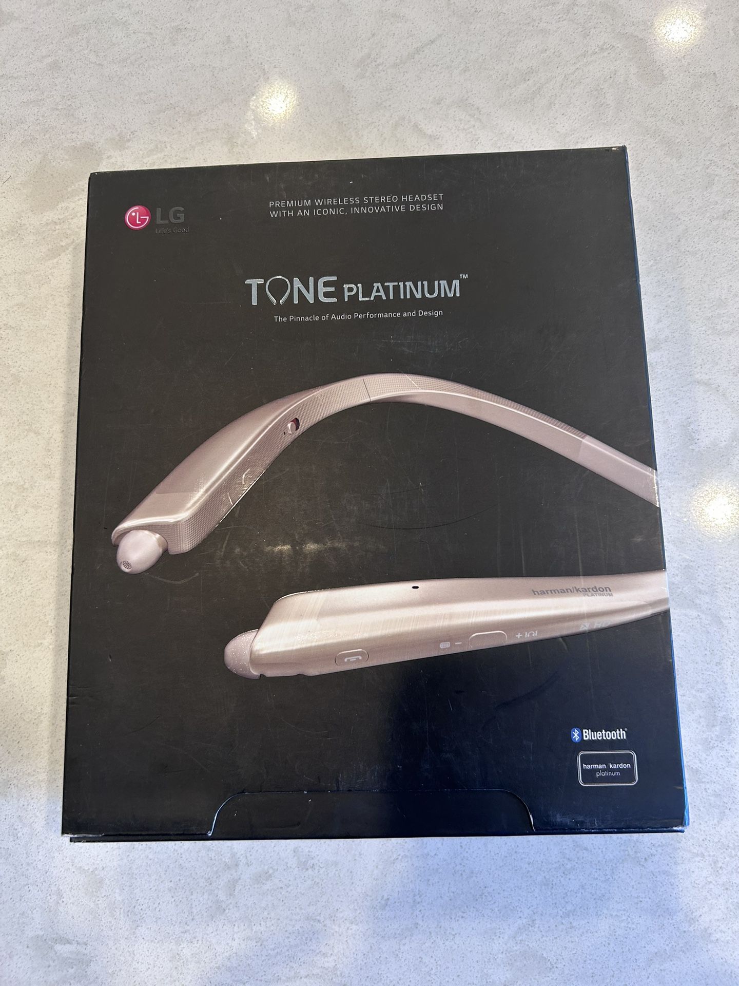 LG Tone Platinum Wireless Headset - New