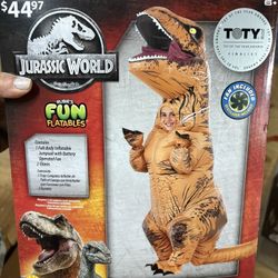 Jurassic World Inflatable Trex Costume 