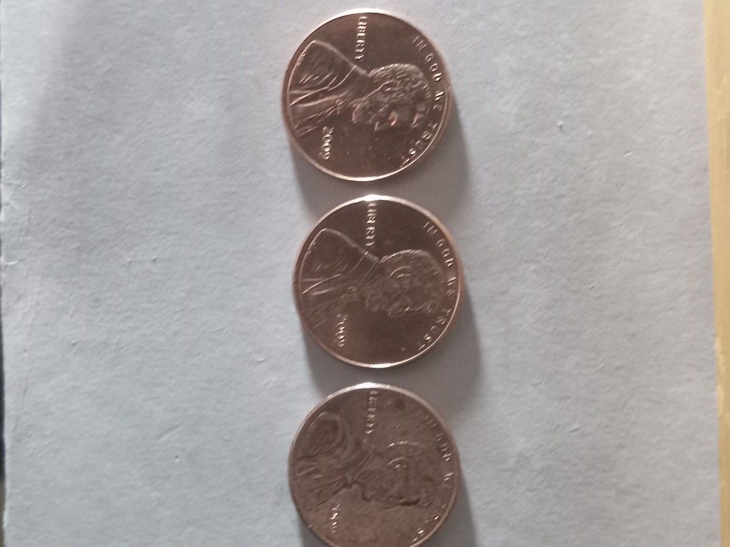 Lot of 3 Lincoln Bicentennial Coins