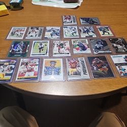 20  Football Cards Inserts