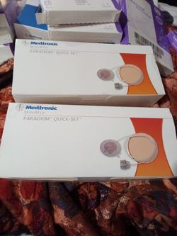 Medtronic mi iMed items(paradigm insulin pump/paradigm reservoir/paradigm quick set