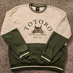 Our Universe My Neighbor Totoro Crewneck Sweatshirt M Studio Ghibli BoxLunch