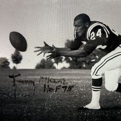 Lenny Moore Professional Football Player 