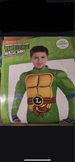 TMNT Leonardo Kids Muscle Shirt Costume