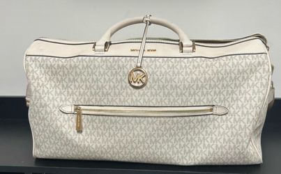 Michael Kors Light Beige Duffle Bag