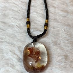 Fire Quartz Pendant