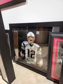 Signed TOM Brady *scream* Photo