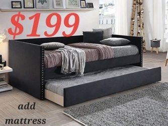 DAY BED PLUS TRUNDLE SPECIALS DEALS FINANCING IS AVAILABLE IS EASY TO QUALIFY NO CREDIT CHECK BUENO BONITO