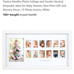 My First Year Baby Frame