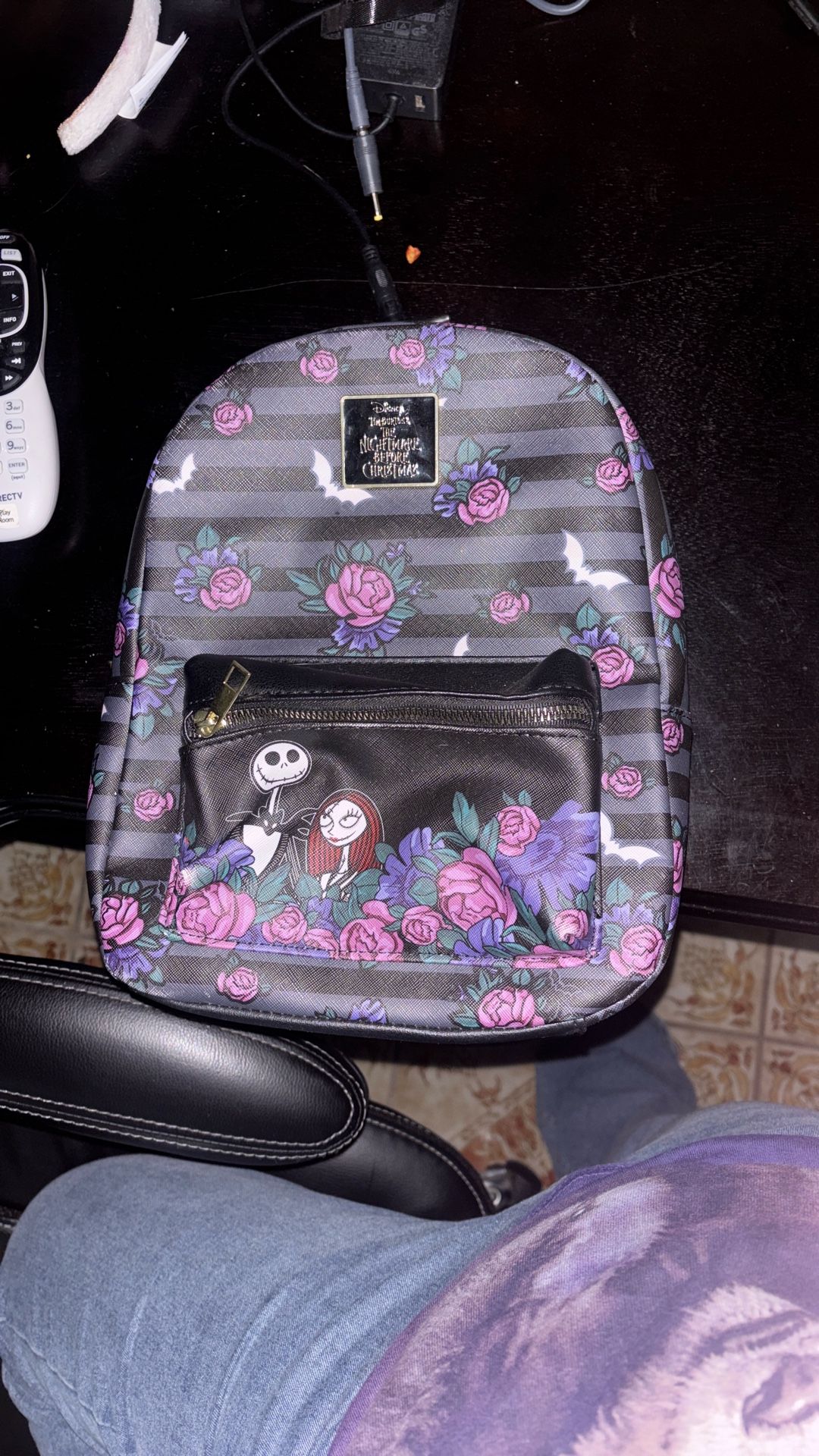 tim burton mini backpack