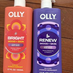 Olly body wash $5/each