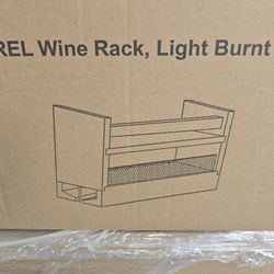 Free Wine Glass Rack Shelf Brand New