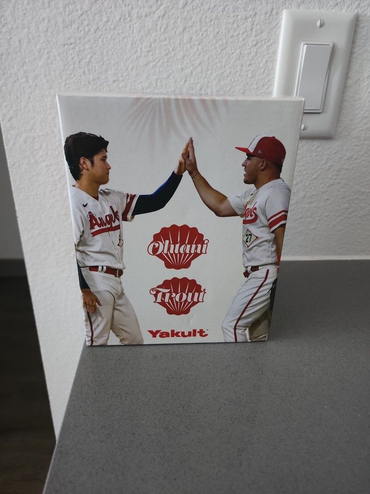 Shohei Ohtani Mike Trout City Connect Bobblehead for Sale in 