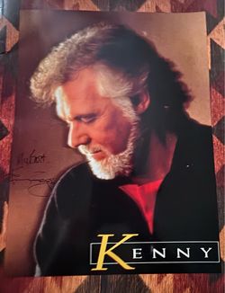 1993 Concert Program Photo Book Kenny Rogers